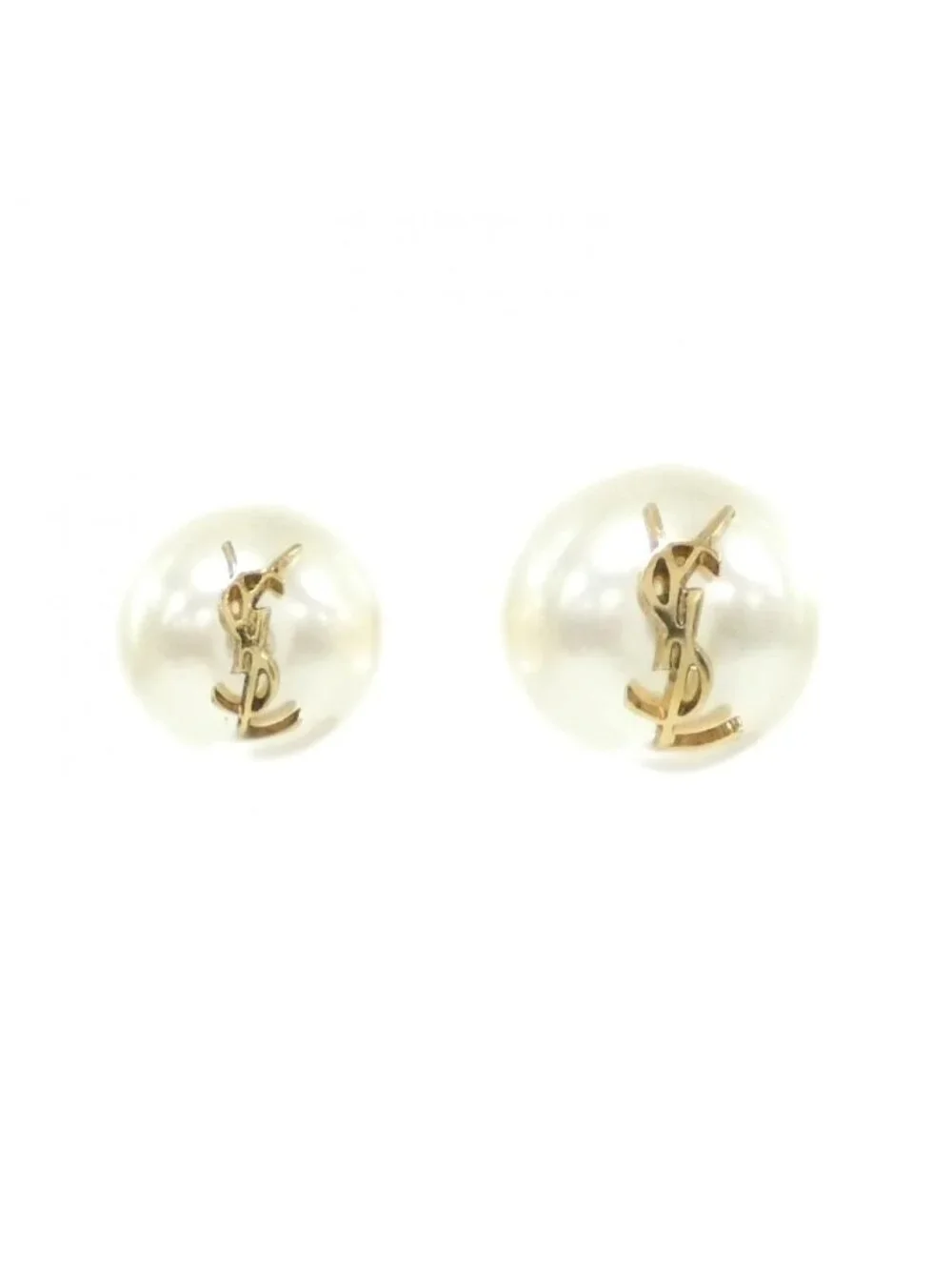 Saint Laurent Earrings Gold